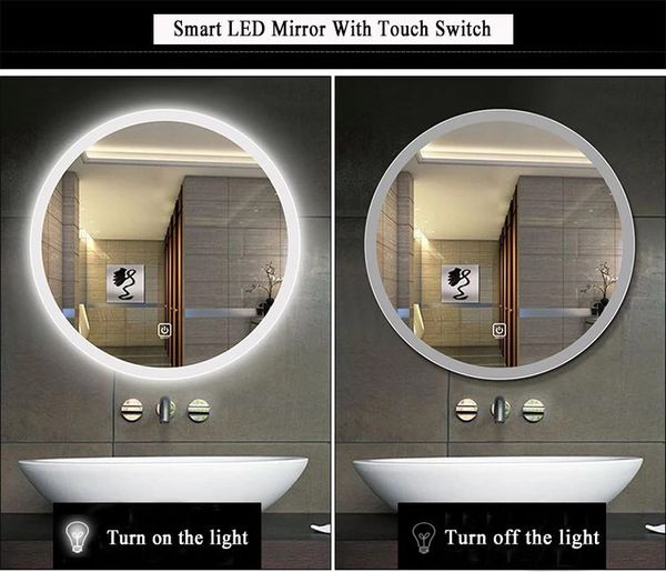 Round LED Mirror - FRONTLIGHT (*PRE-ORDER*)