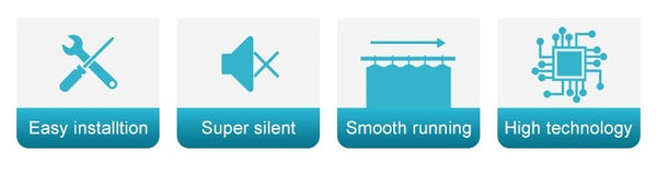 WiFi Motorized Curtain Track