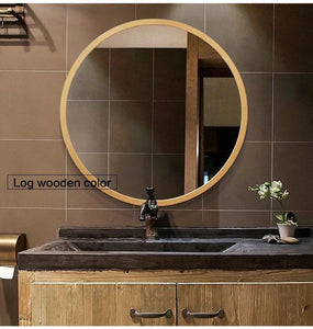 Frame Round Mirror