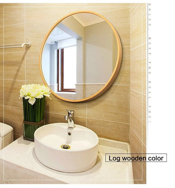 Frame Round Mirror